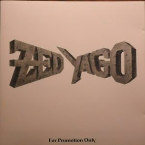 Zed Yago - For Promotion Only - CD