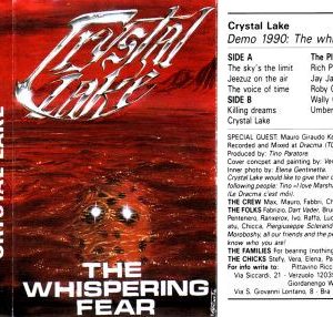 Crystal Lake - The Whispering Fear - Demo