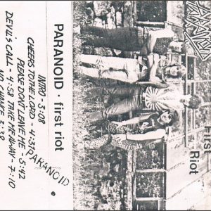 Paranoid - First Riot - Demo