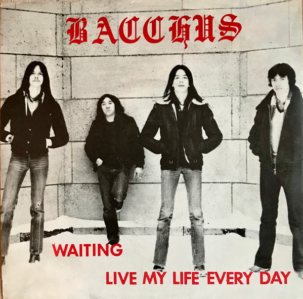 Bacchus - Waiting M-/m- - 7inch