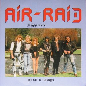 Air Raid - Nightmare/metallic Wings - 7inch