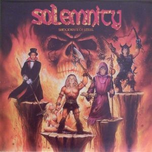 Solemnity - Shockwave Of Steel Black Vinyl - LP