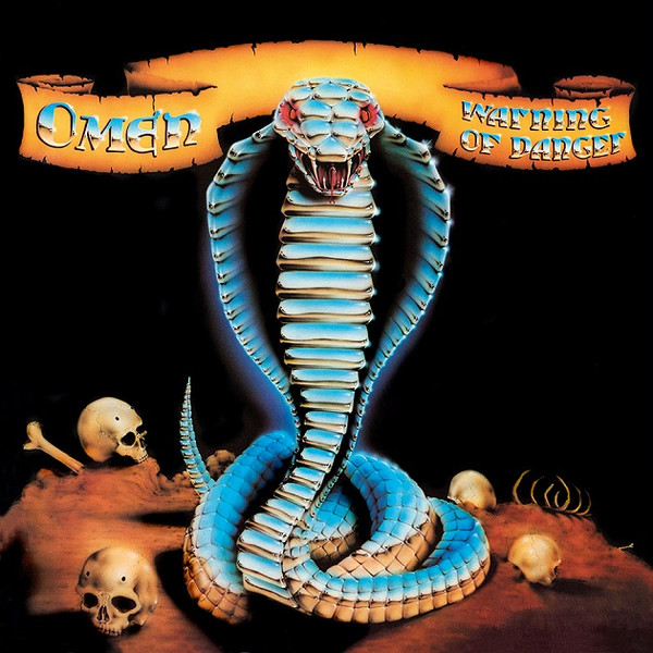 Omen - Warning Of Danger BLUE VINYL - LP